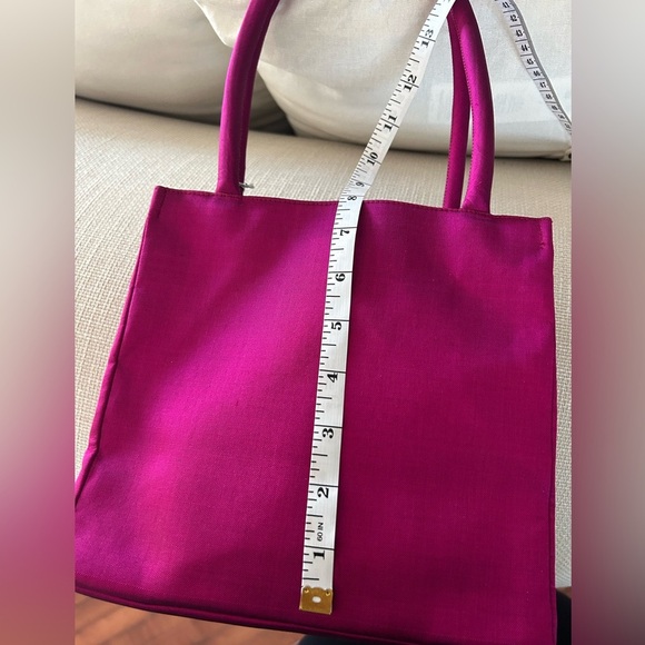 NWT Gecko Fuschia Silk Amber Bag - Picture 8 of 11